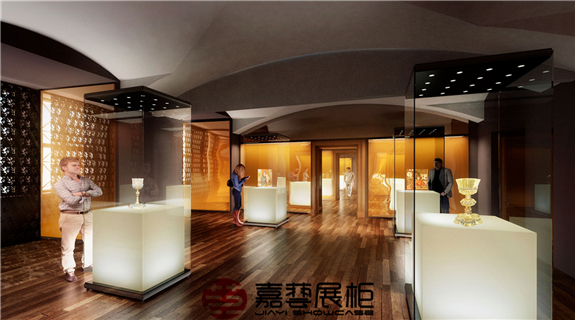 捷克共和國 布拉格國家博物館  博物館展柜定制案例